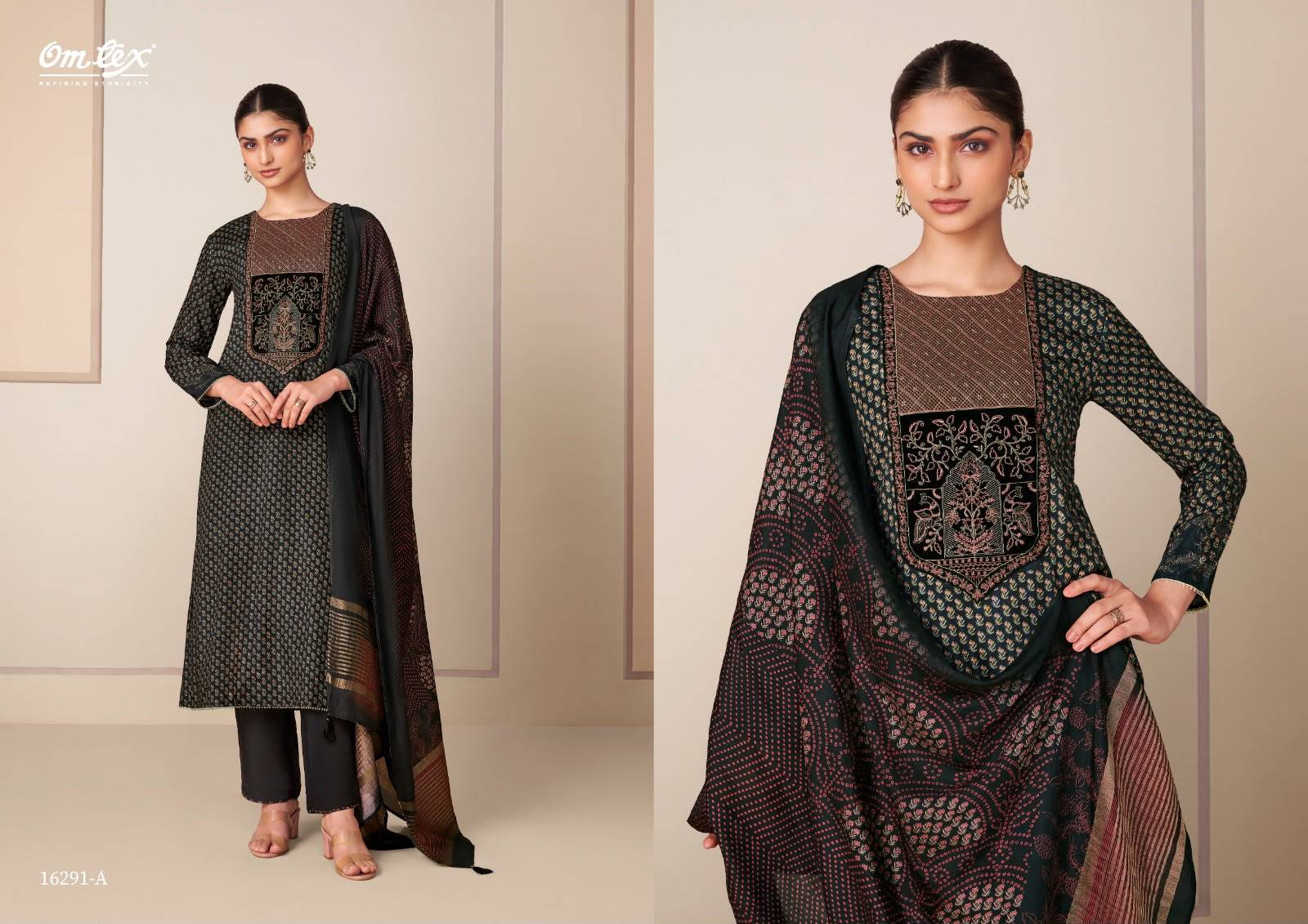 MEDHASVI By Om Tex 16291 Series Beautiful Festive Suits Stylish Colorful Fancy Casual Wear & Ethnic Wear Muslin Dresses At Wholesale Price